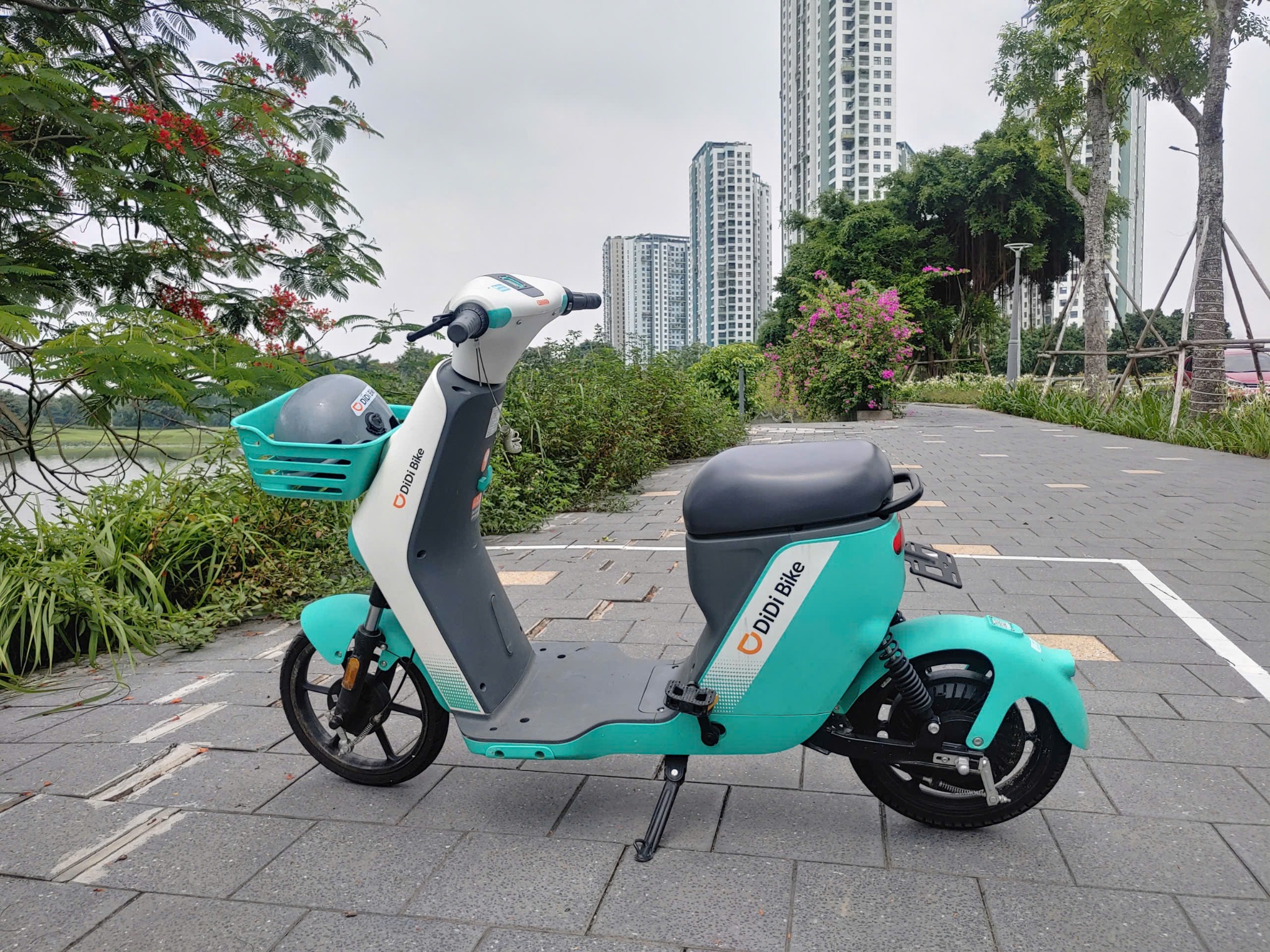 Xe DiDi Bike tại Ecopark
