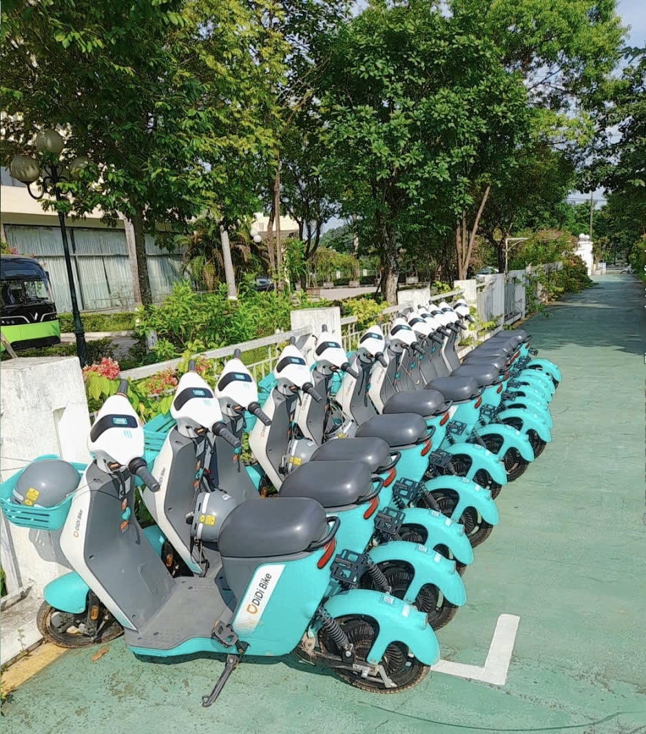 DiDi Bike tại Hòa Lạc