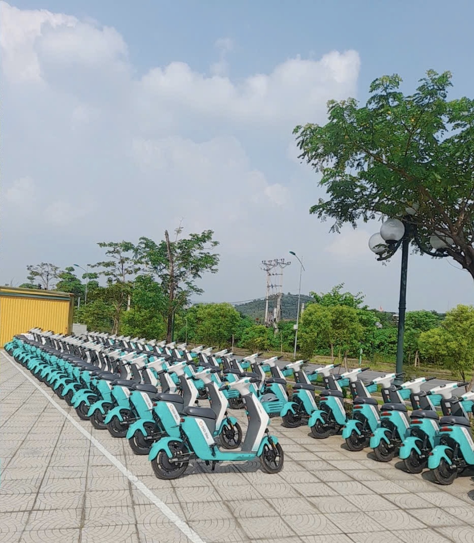 Điểm xe DiDi Bike tại Hòa Lạc