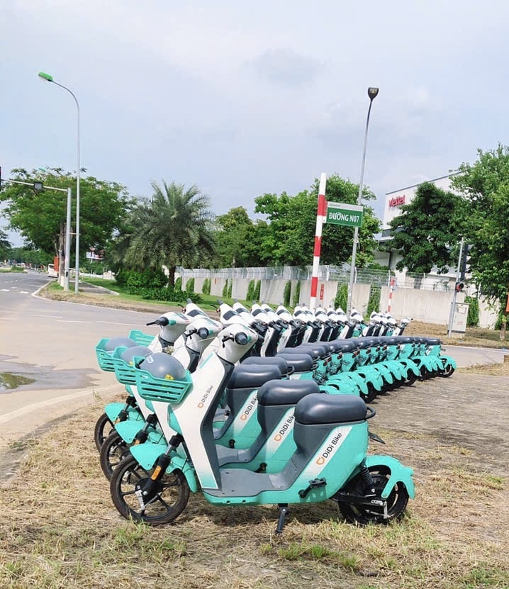 DiDi Bike hoạt động tại Khu Công nghệ cao Hòa Lạc