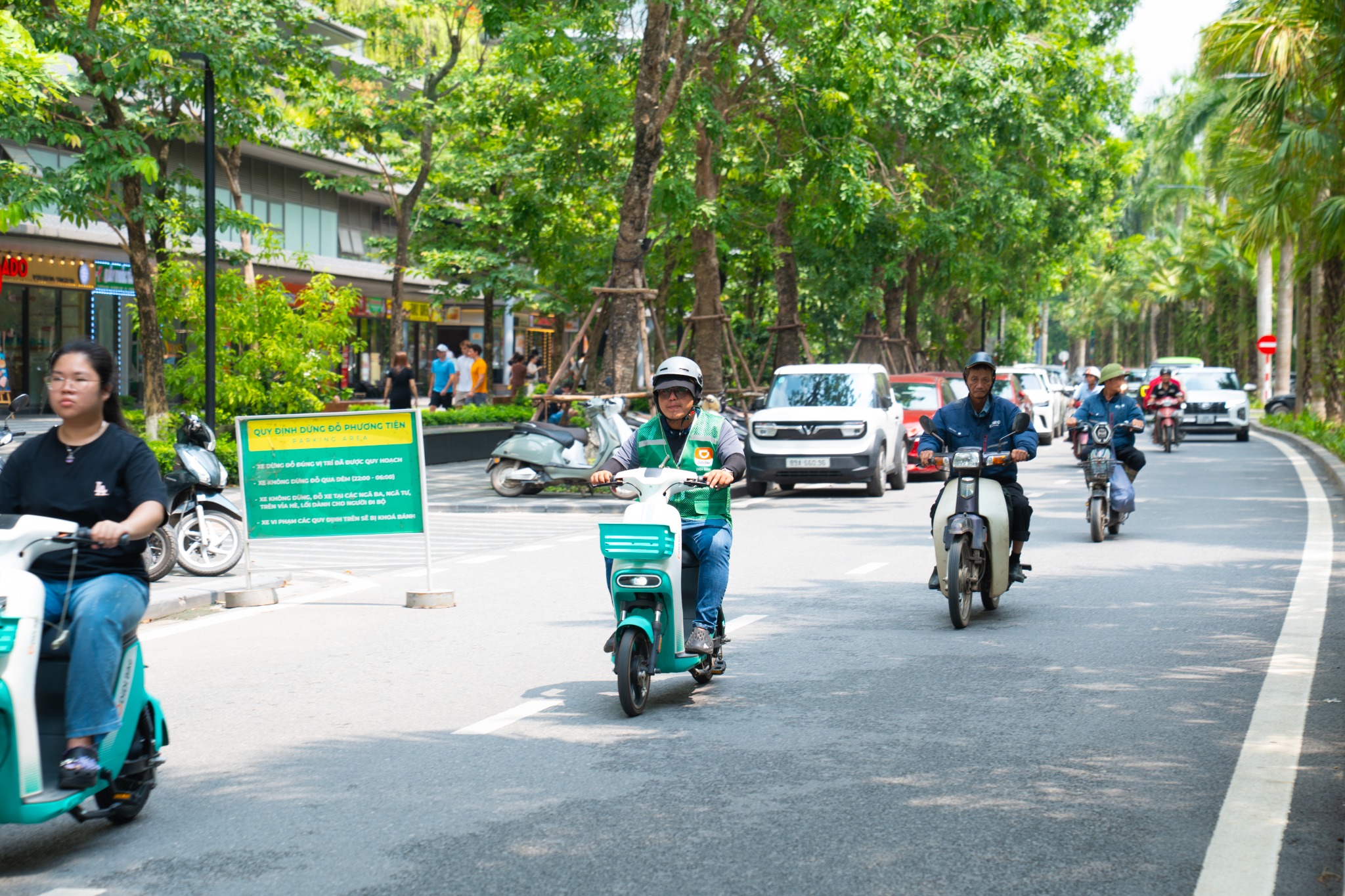 Lăn bánh giữa nhịp sống xanh